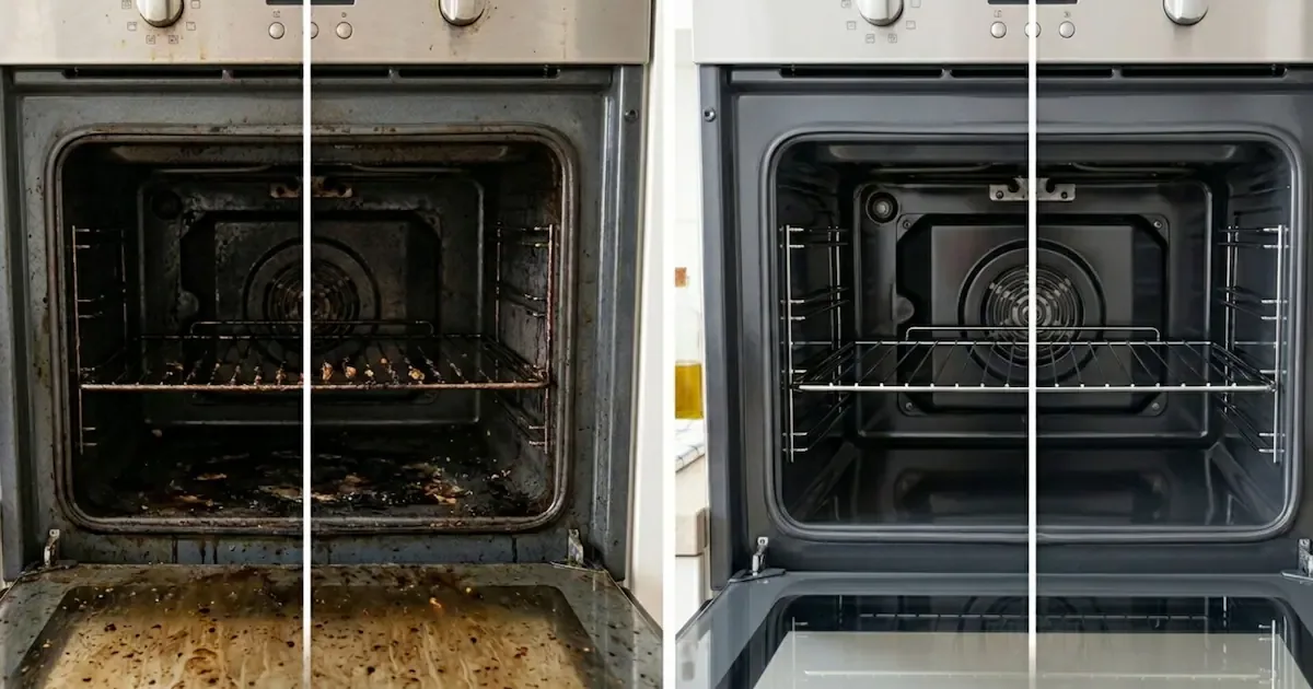 Je oven in 20 minuten brandschoon met alleen water, zout en citroen